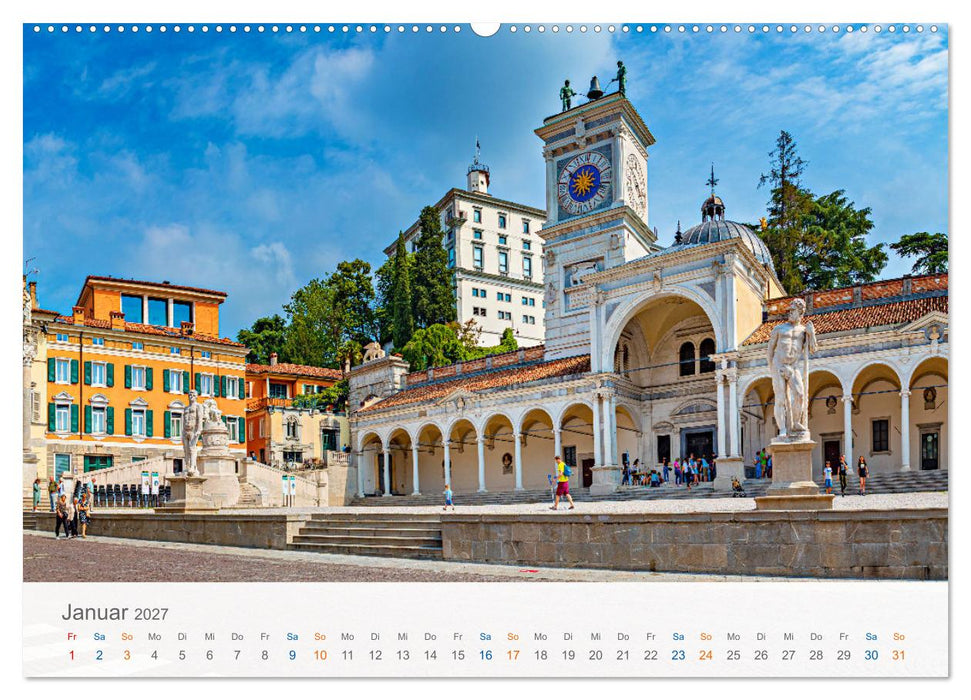 Udine - die Stadt der Engel (CALVENDO Wandkalender 2027)