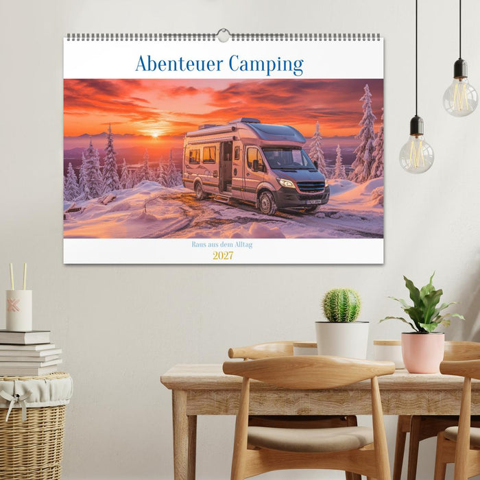 Abenteuer Camping (CALVENDO Wandkalender 2027)