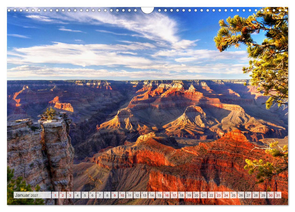 Grand Canyon, Nationalpark (CALVENDO Wandkalender 2027)