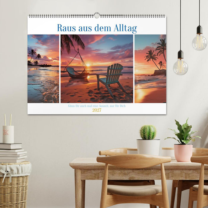 Raus aus dem Alltag (CALVENDO Wandkalender 2027)