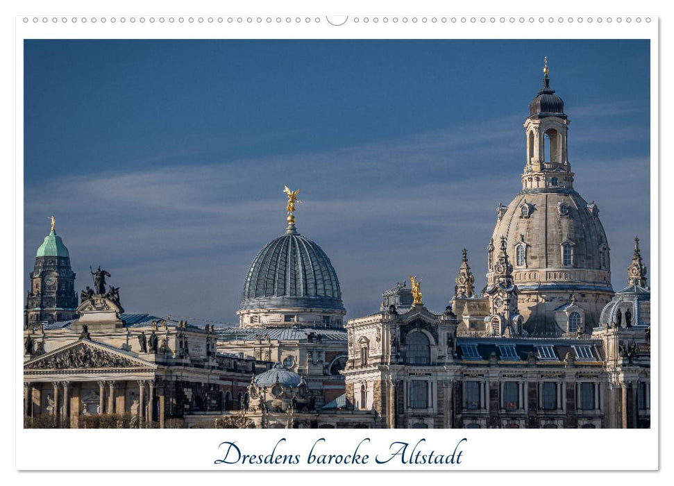 Dresdens barocke Altstadt (CALVENDO Wandkalender 2027)