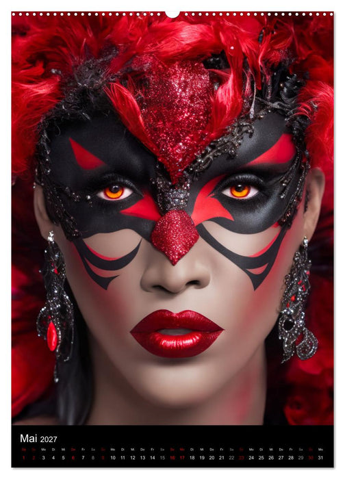 Drag Queens im Rampenlicht (CALVENDO Premium Wandkalender 2027)