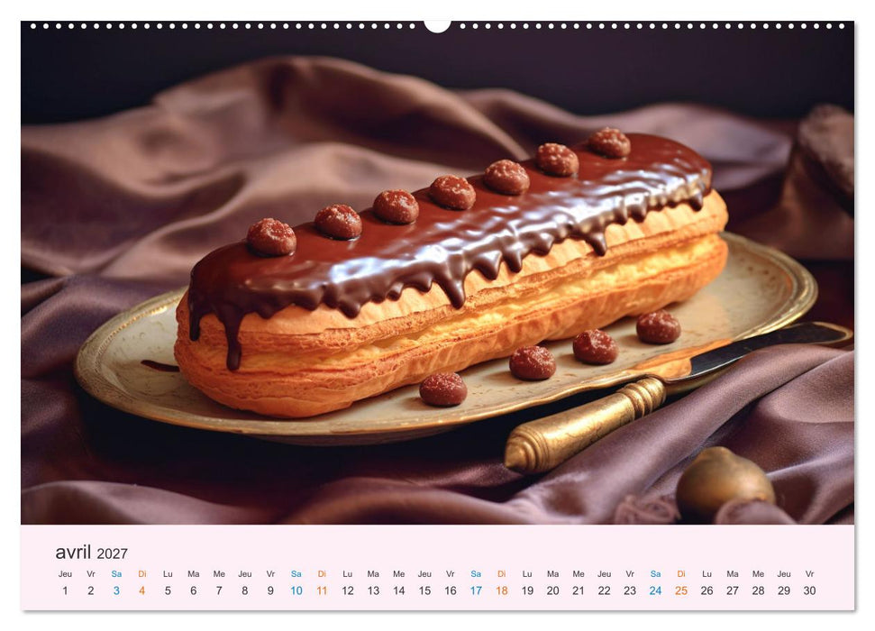 Les délices du temps (CALVENDO Calendrier supérieur 2027)