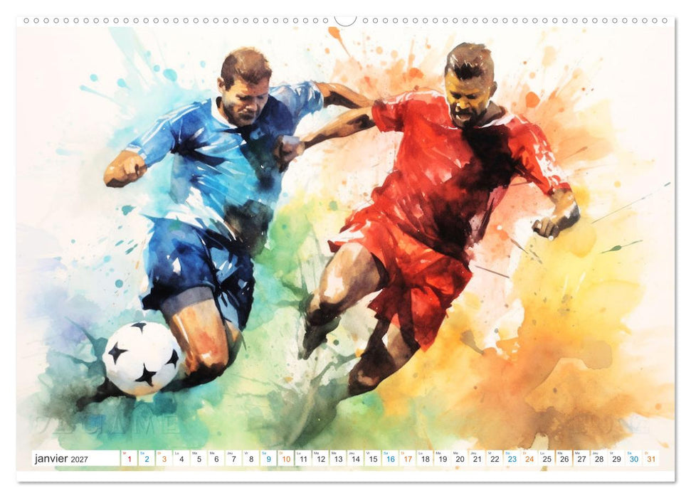 Les héros du terrain (CALVENDO Calendrier mensuel 2027)