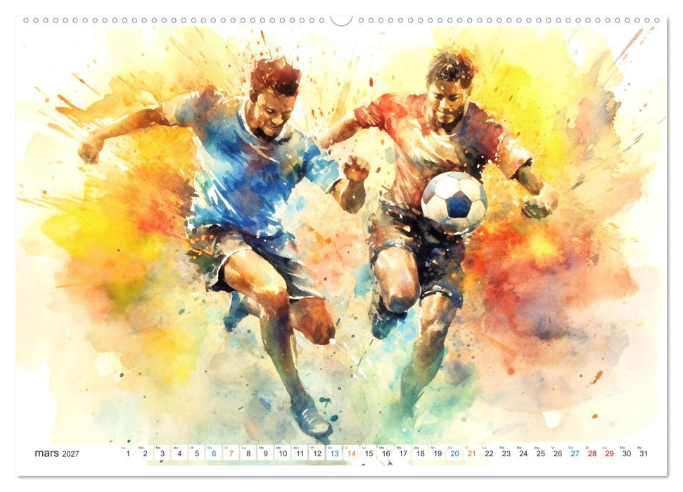 Les héros du terrain (CALVENDO Calendrier mensuel 2027)