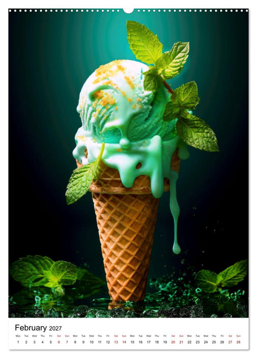 Iced Euphoria (CALVENDO Monthly Calendar 2027)