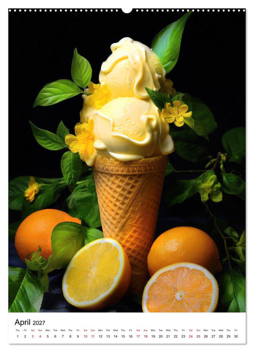 Iced Euphoria (CALVENDO Monthly Calendar 2027)