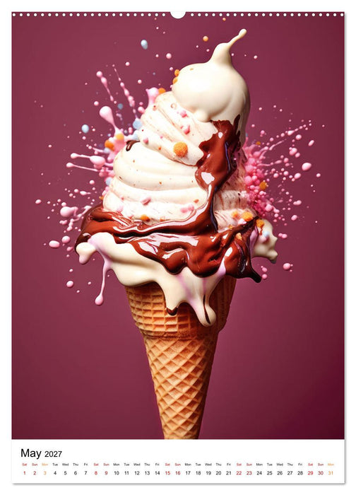 Iced Euphoria (CALVENDO Monthly Calendar 2027)