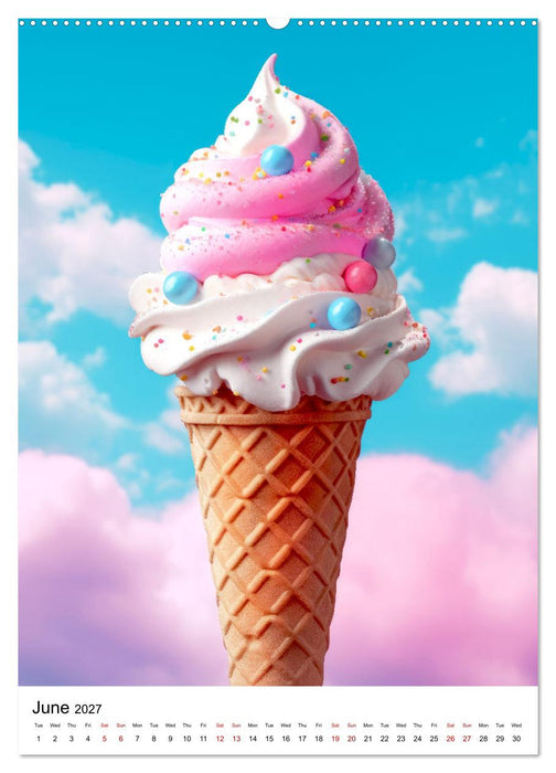 Iced Euphoria (CALVENDO Monthly Calendar 2027)
