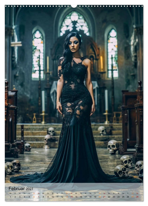 Gothic ist cool (CALVENDO Premium Wandkalender 2027)