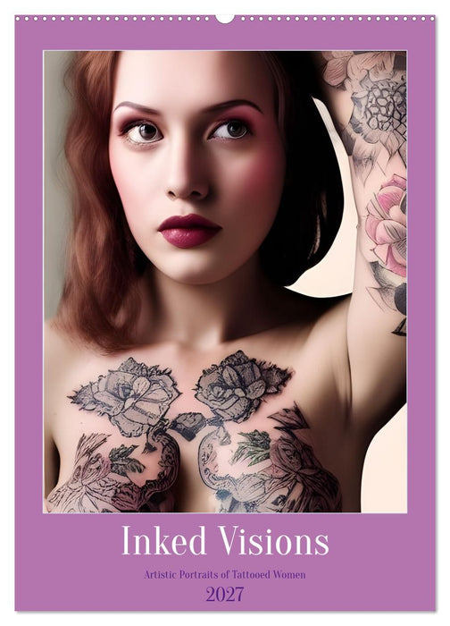 Inked Visions (CALVENDO Monthly Calendar 2027)