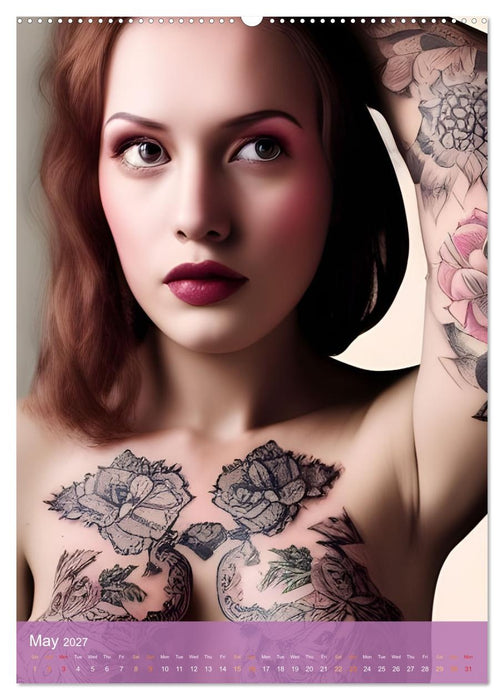 Inked Visions (CALVENDO Monthly Calendar 2027)