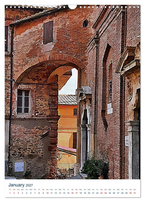 Umbrian Archways (CALVENDO Monthly Calendar 2027)