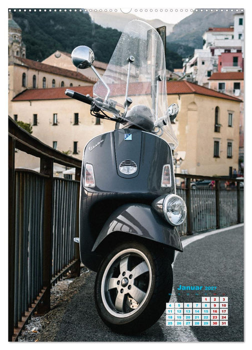 Die Liebe zur Vespa (CALVENDO Premium Wandkalender 2027)