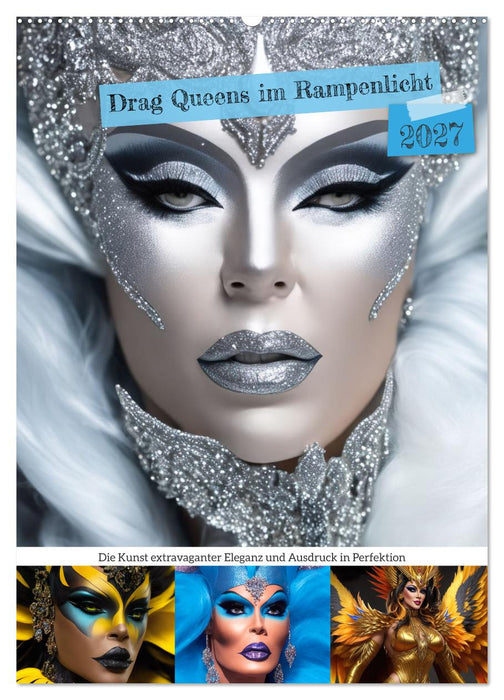 Drag Queens im Rampenlicht (CALVENDO Wandkalender 2027)