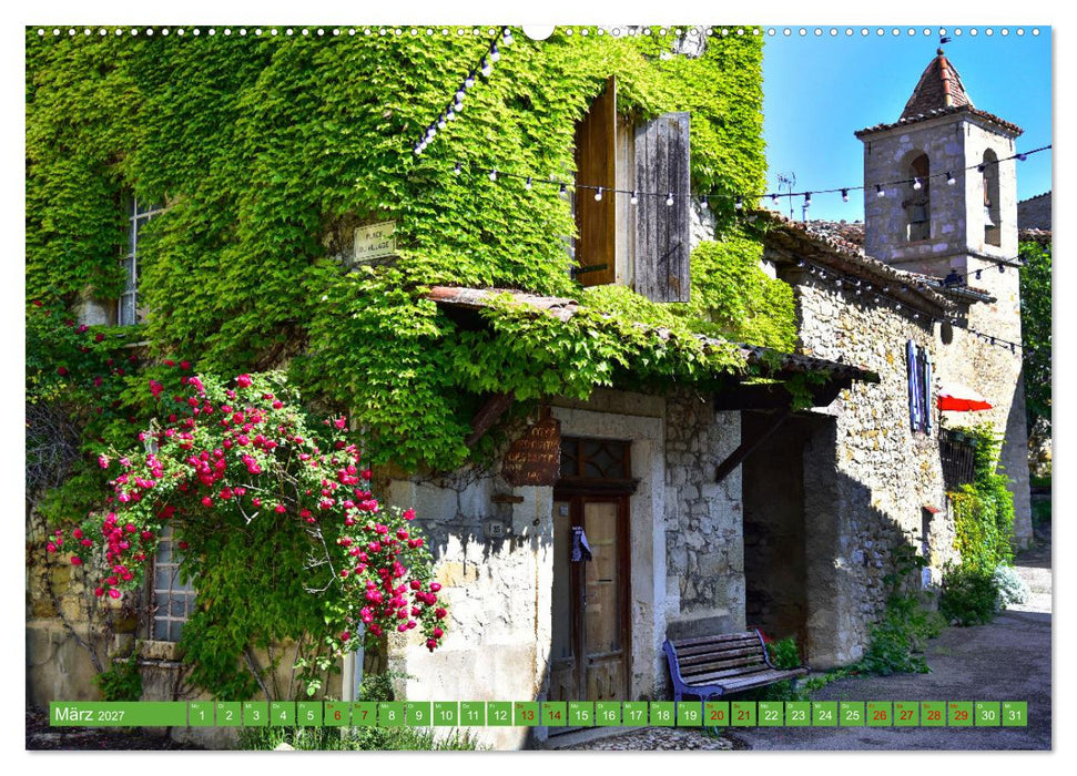 Dörfer in der Provence (CALVENDO Premium Wandkalender 2027)
