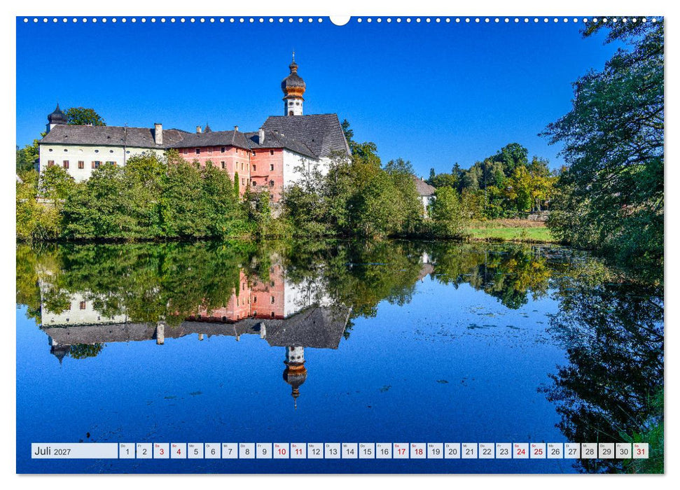 Oberbayerische Ansichten - Unterwegs zwischen Watzmann und Chiemsee (CALVENDO Premium Wandkalender 2027)