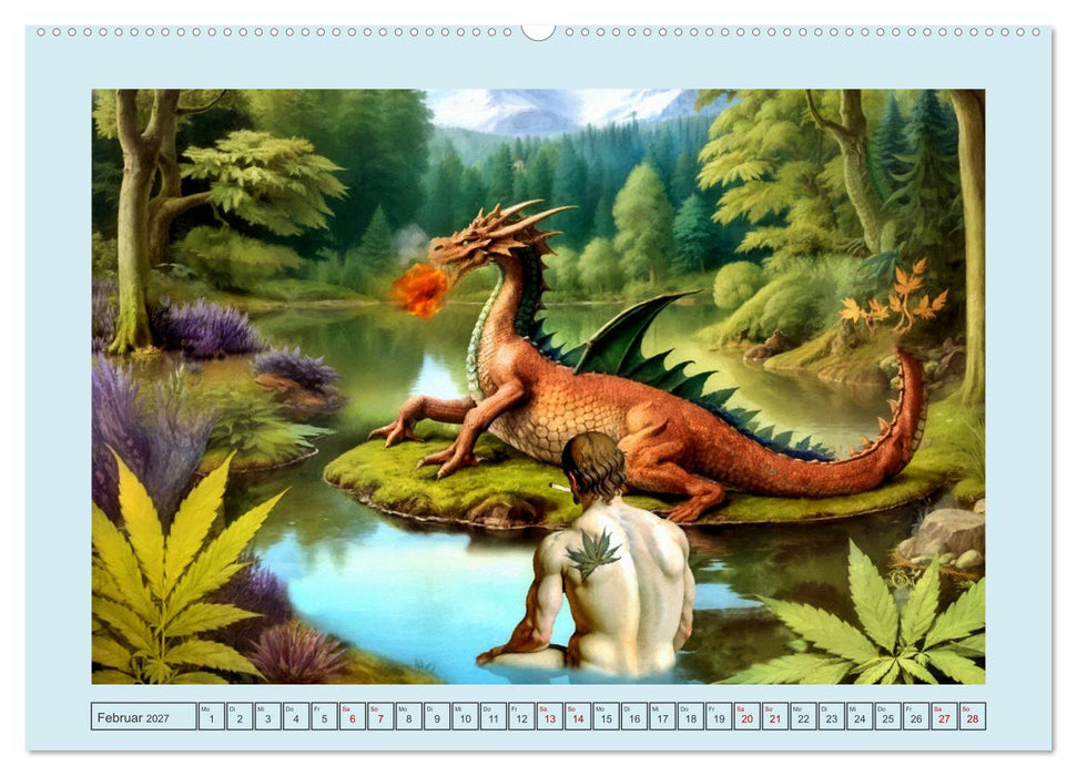 Marihuana-Mythen (CALVENDO Wandkalender 2027)