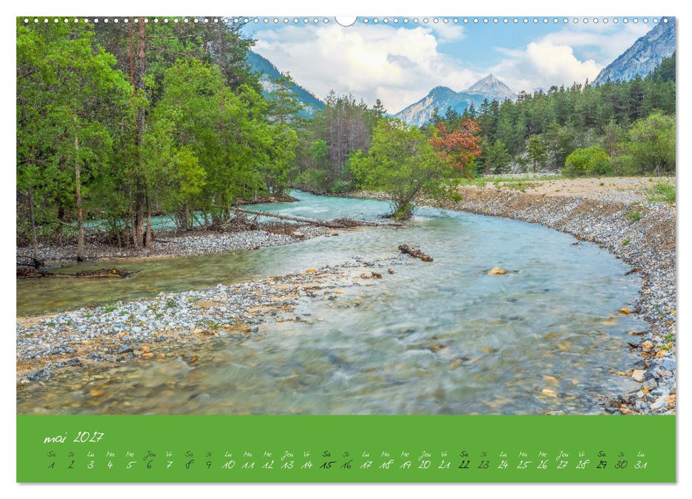 Le long de la Clarée, une rencontre avec la nature (CALVENDO Calendrier mensuel 2027)