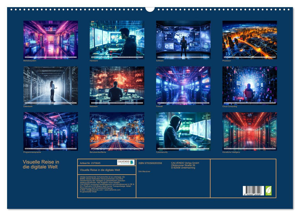 Visuelle Reise in die digitale Welt (CALVENDO Wandkalender 2027)