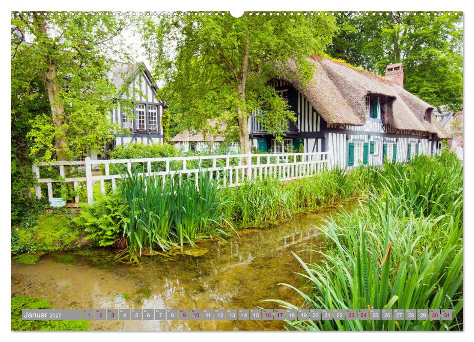 Normandie - Eine vielfältige Region (CALVENDO Wandkalender 2027)