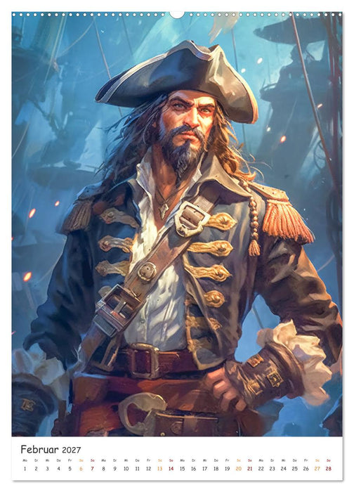 Piraten Legende (CALVENDO Wandkalender 2027)