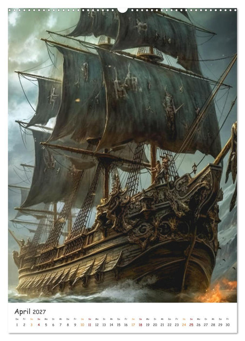 Piraten Legende (CALVENDO Wandkalender 2027)