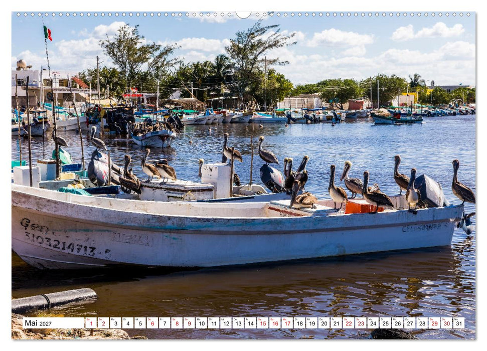 Unterwegs auf Yucatan Mexiko (CALVENDO Wandkalender 2027)