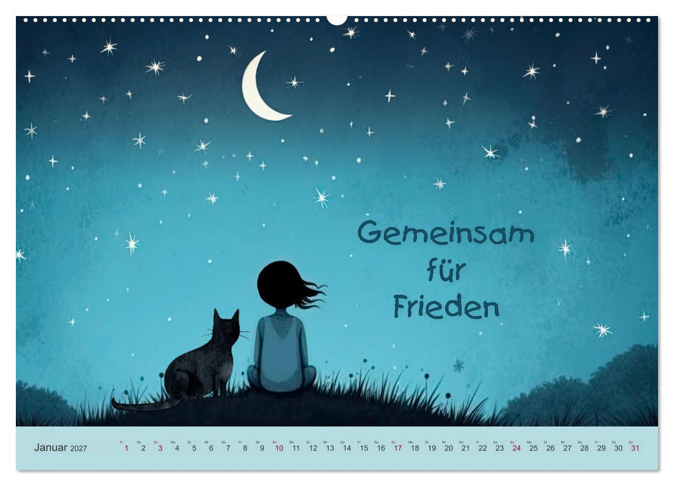 Friedensboten - Stimmen der Hoffnung (CALVENDO Wandkalender 2027)