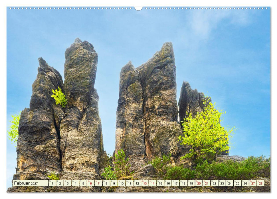 Zittauer Gebirge-Urlaubsromantik und Wanderparadies (CALVENDO Premium Wandkalender 2027)