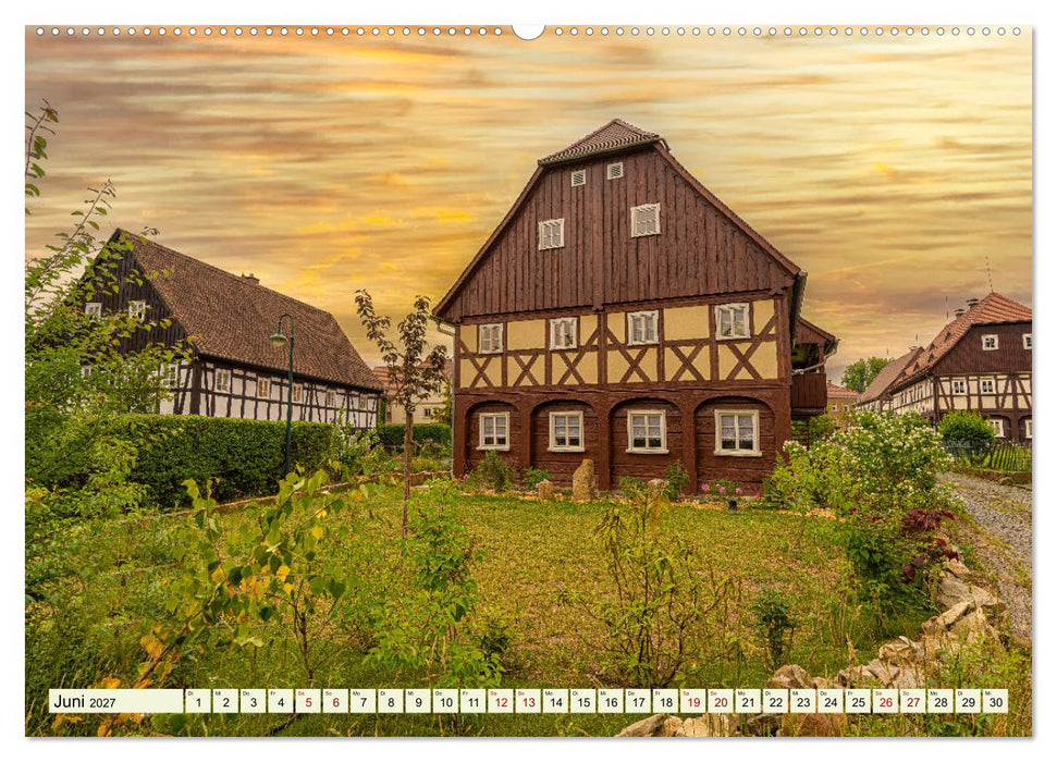 Zittauer Gebirge-Urlaubsromantik und Wanderparadies (CALVENDO Premium Wandkalender 2027)