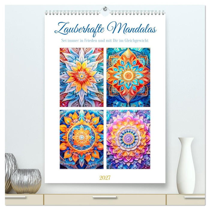 Zauberhafte Mandalas (CALVENDO Premium Wandkalender 2027)