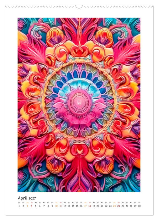 Zauberhafte Mandalas (CALVENDO Premium Wandkalender 2027)