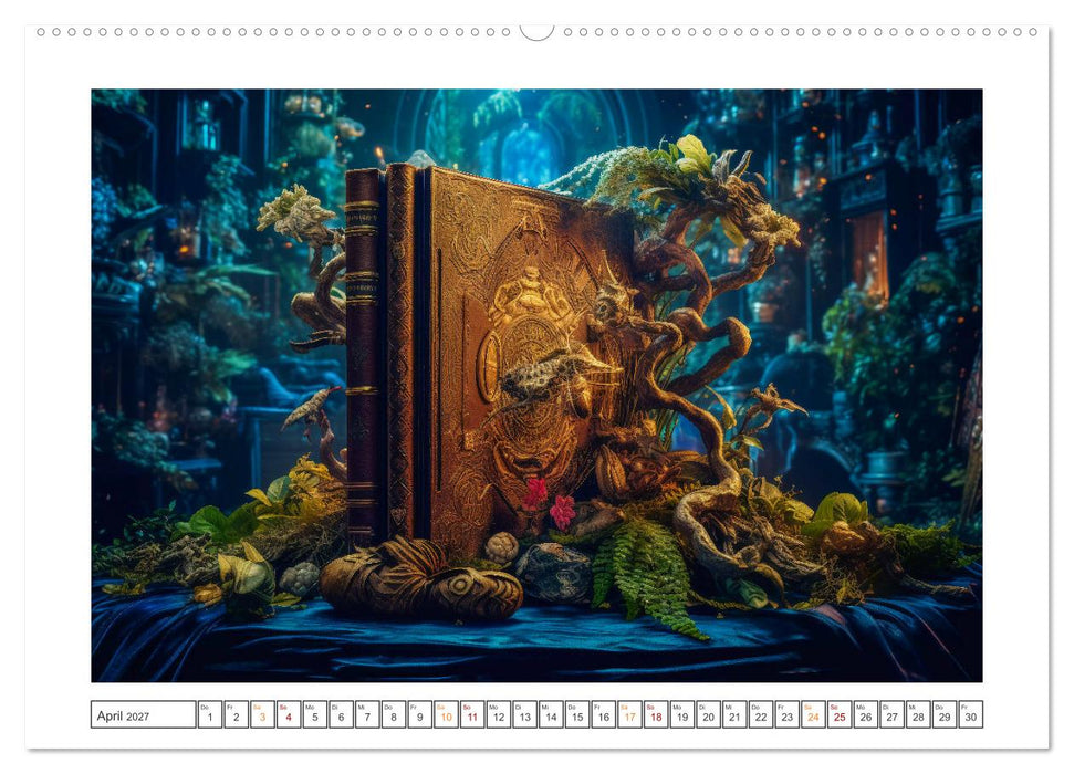 Zauberbuch - Terra Magica (CALVENDO Premium Wandkalender 2027)
