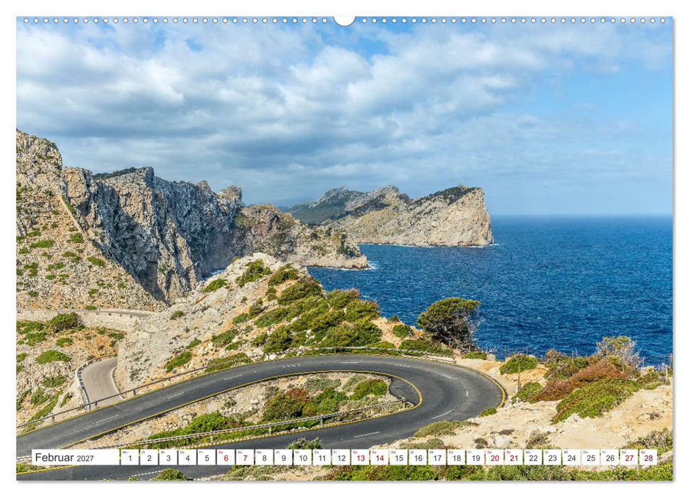 Mallorca - Traumhafte Insel der Balearen (CALVENDO Wandkalender 2027)