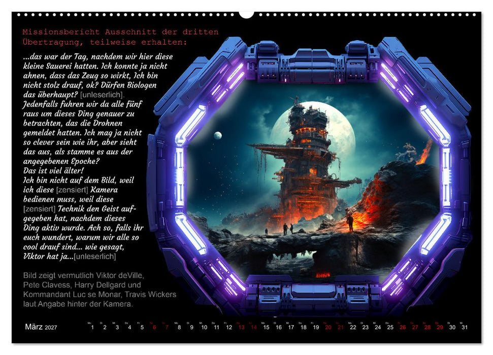 Expedition verschollen (CALVENDO Premium Wandkalender 2027)