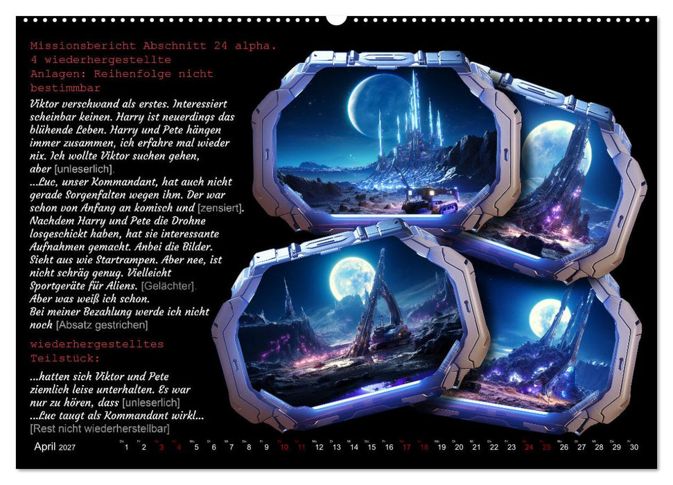 Expedition verschollen (CALVENDO Premium Wandkalender 2027)