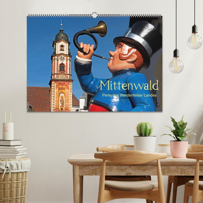 Mittenwald - Perle des Werdenfelser Landes (CALVENDO Wandkalender 2027)