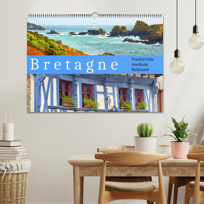 Bretagne Frankreichs rustikale Halbinsel (CALVENDO Wandkalender 2027)