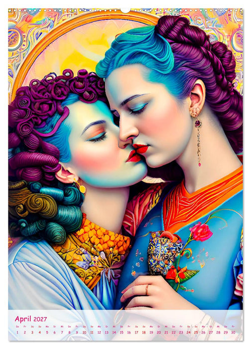 Lesbische Liebe (CALVENDO Wandkalender 2027)
