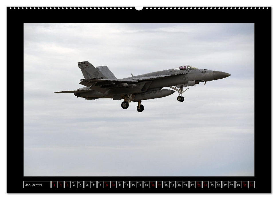 AIR DEFENDER 2023 - über den Zaun geschaut (CALVENDO Premium Wandkalender 2027)
