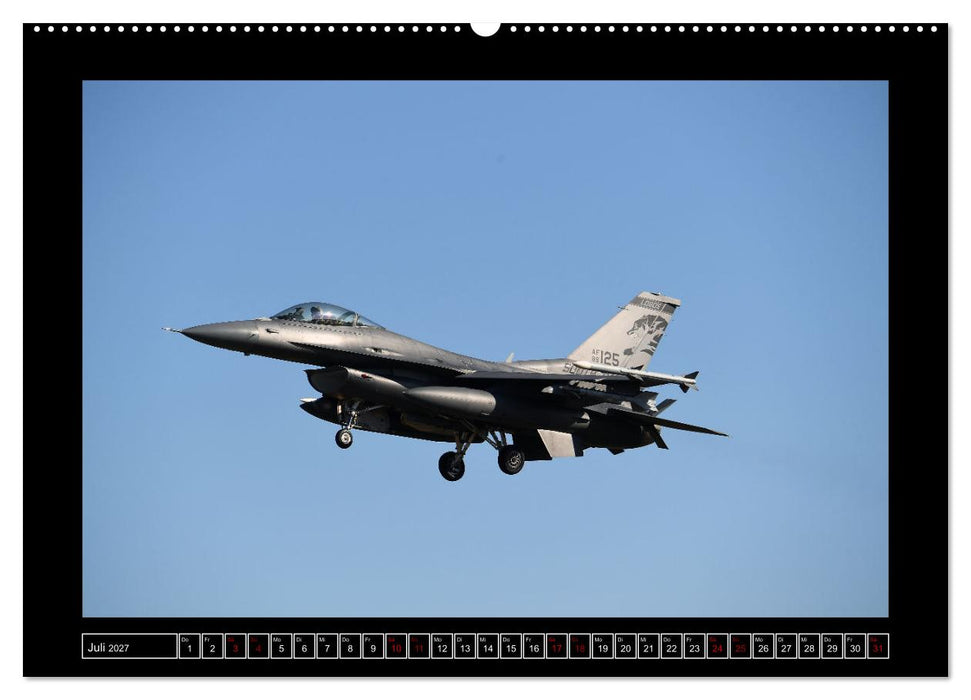 AIR DEFENDER 2023 - über den Zaun geschaut (CALVENDO Premium Wandkalender 2027)