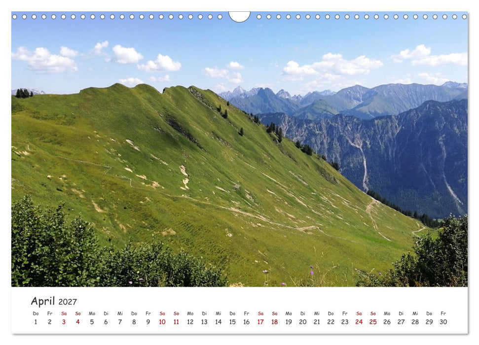Kleinwalsertal - Das kleine Glück vor unserer Tür (CALVENDO Wandkalender 2027)