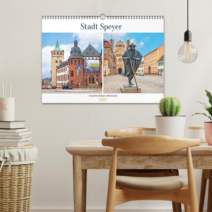 Stadt Speyer - wunderschönes Reiseziel (CALVENDO Wandkalender 2027)