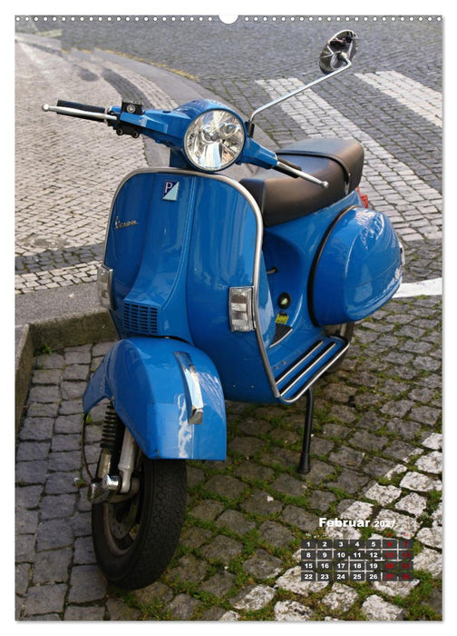 Die Liebe zur Vespa (CALVENDO Wandkalender 2027)