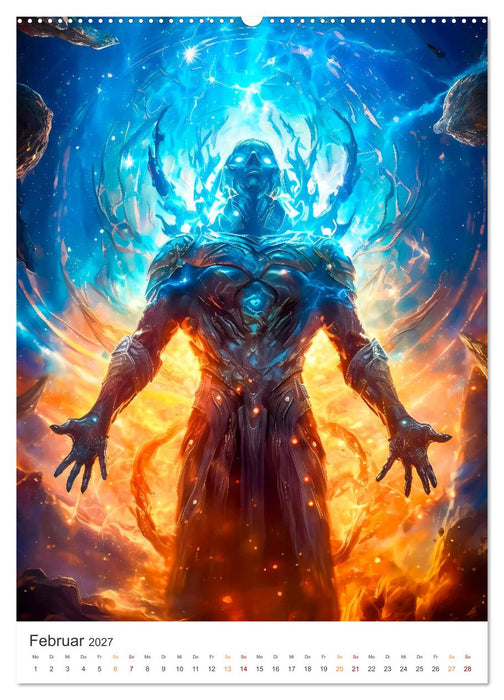 Der Kampf der Magier (CALVENDO Premium Wandkalender 2027)
