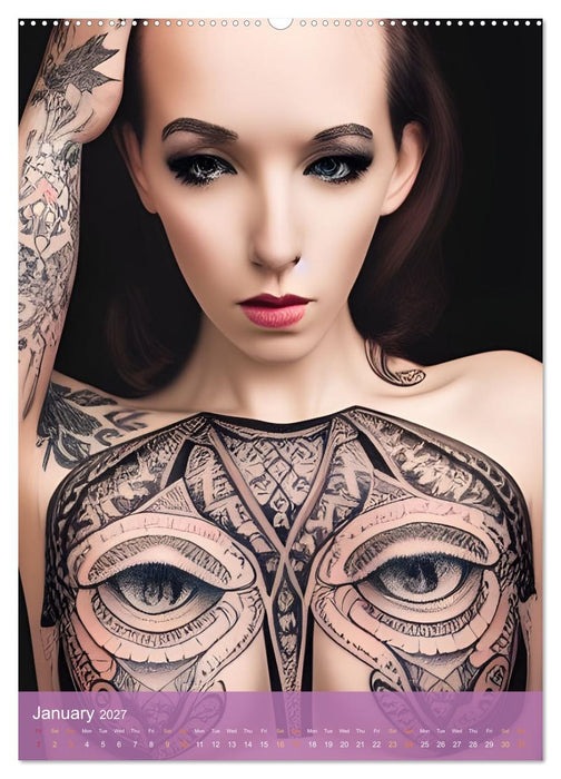 Inked Visions (CALVENDO Premium-Calendar 2027)