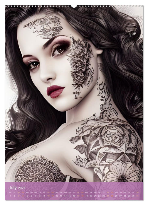 Inked Visions (CALVENDO Premium-Calendar 2027)