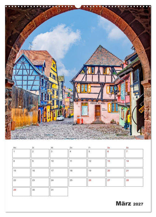 Riquewihr - Urlaubsplaner (CALVENDO Wandkalender 2027)