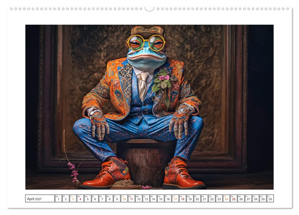 Tierischer HipHop Style (CALVENDO Premium Wandkalender 2027)